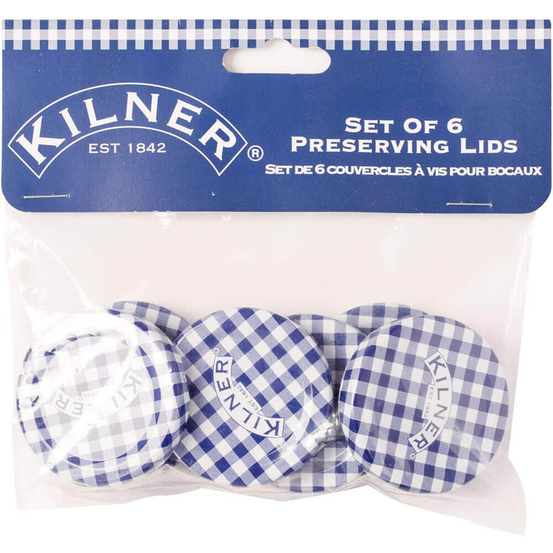 Kilner Twist Top Lids (6PK)