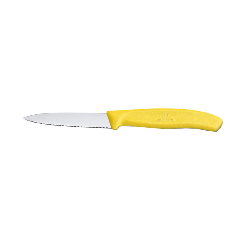 Victorinox Sveitsin klassinen hammastettu paring veitsi 8cm