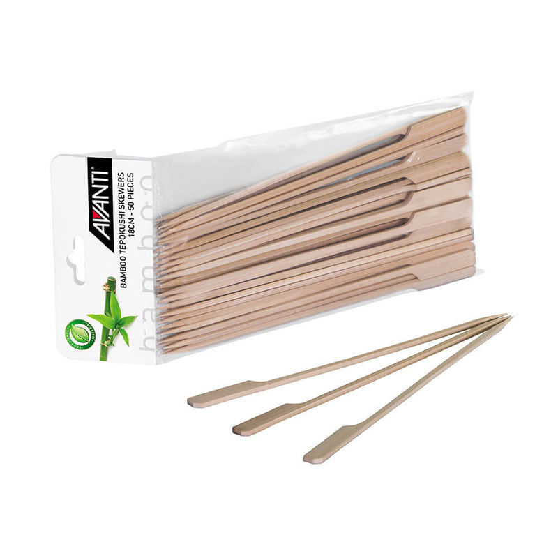 Avanti Bamboo Tepokushi-Spieße (50 Stück/Packung)