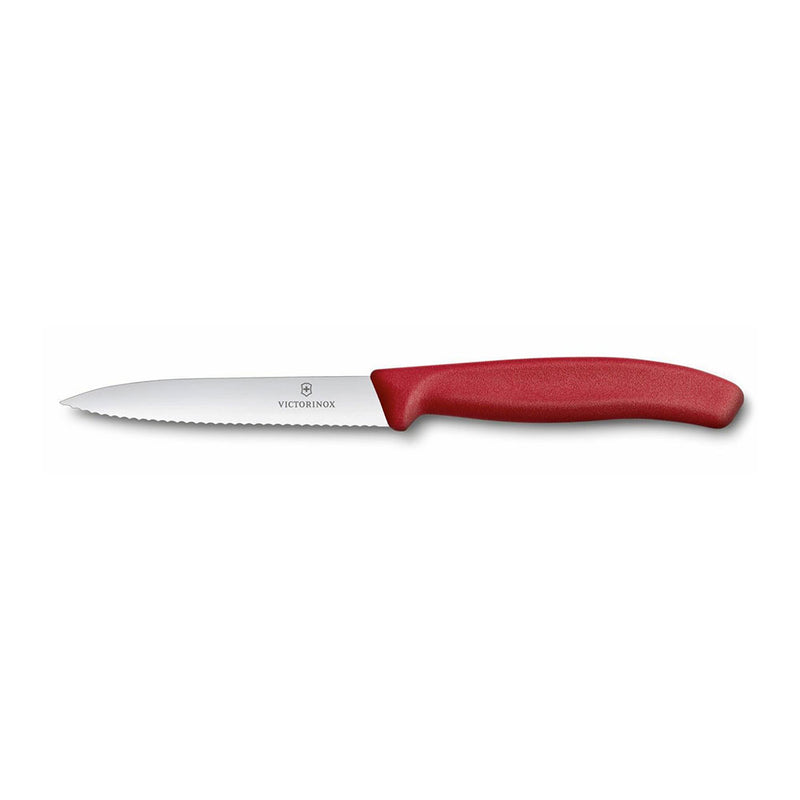 Victorinox -osoitettu kärki hammastettu paring veitsi 10 cm