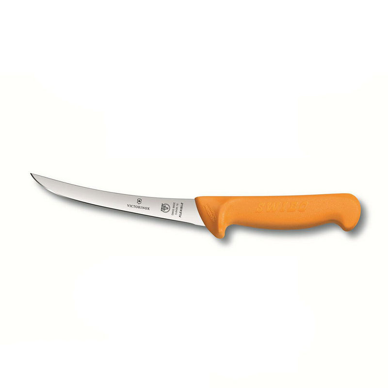 Swibo Curved Blade Buning Knife 16cm (keltainen)