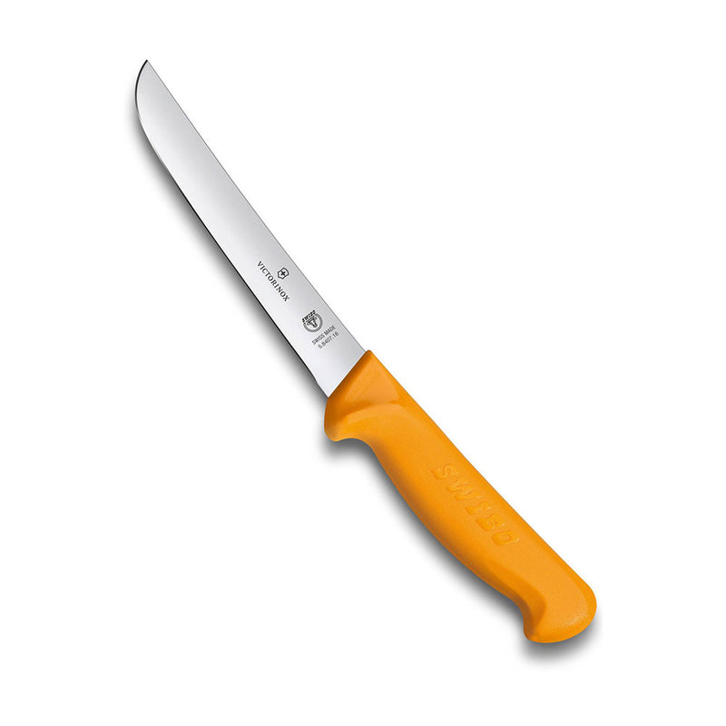 Swibo Curved Blade Buning Knife 16cm (keltainen)