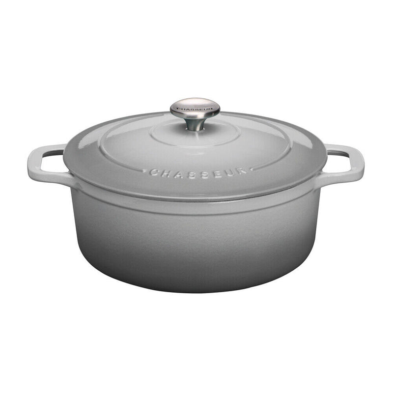 Chasseur Round French Oven (Celestial Grey)