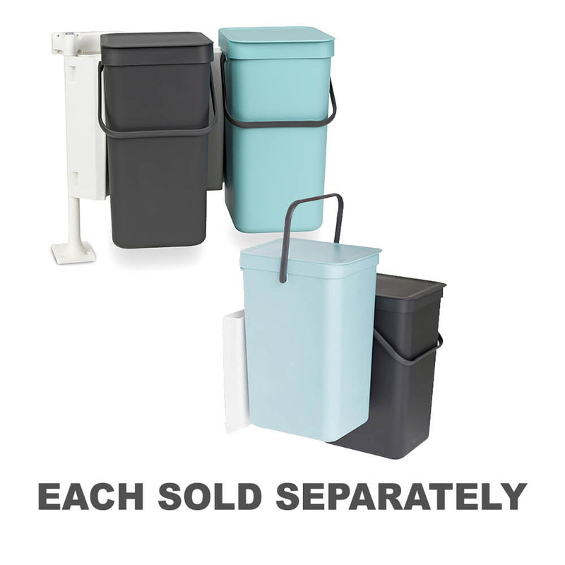 Brabantia Built In Bin Sort & Go (Mint/Grey)