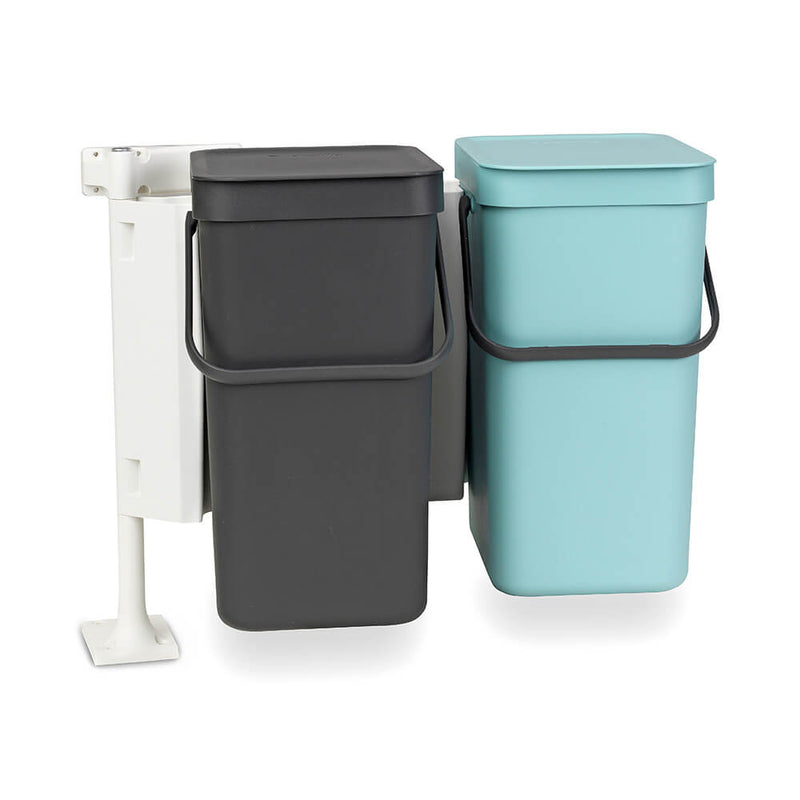 Brabantia inbyggd Bin Sort & Go (Mint/Gray)