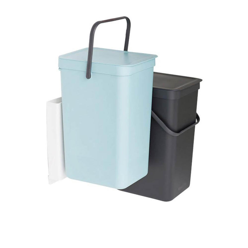 Brabantia inbyggd Bin Sort & Go (Mint/Gray)