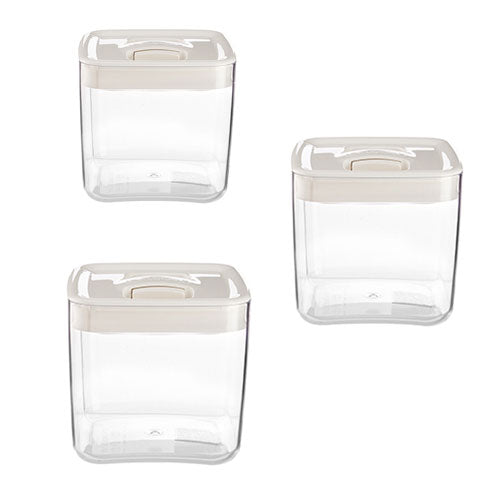 ClickClack Pantry Cube Container (White)