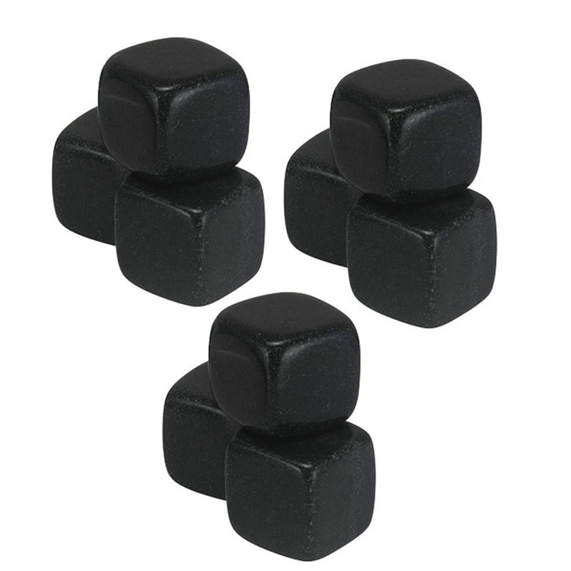 Avanti Black Granite Whisky Rocks (Set of 9)