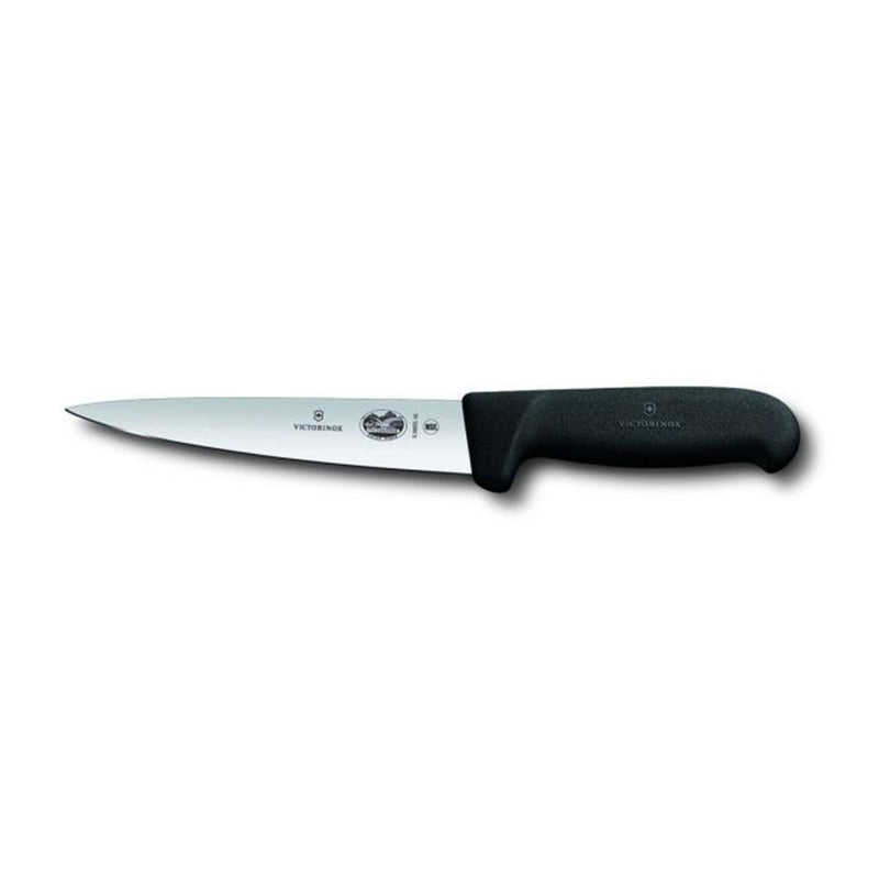 Victorinox Swiss Fibrox spetsig skivkniv (svart)