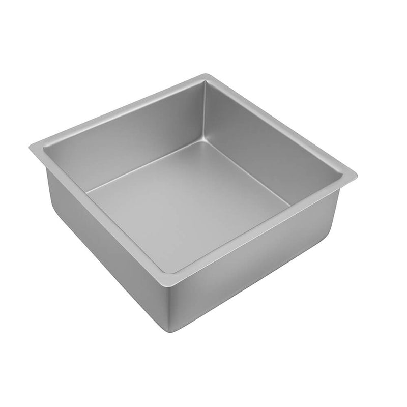 Bakemaster Square Deep Pan (hopeaanodisoitu)