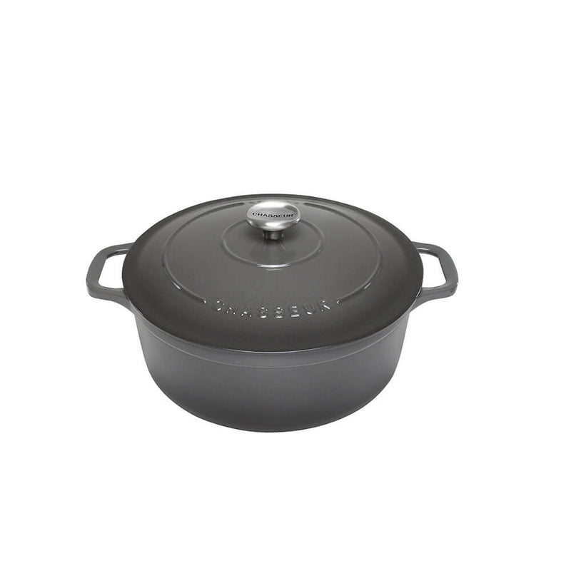 Chasseur Round French Oven (kaviar)