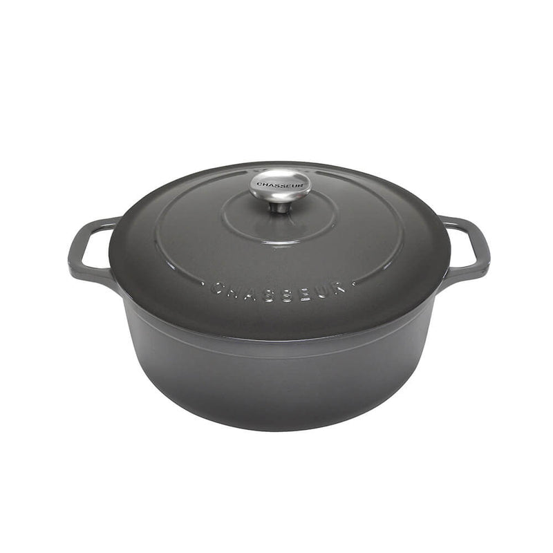 Chasseur Round French Oven (kaviar)