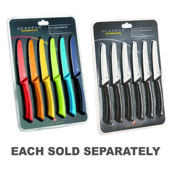 Scanpan Spectrum Steak Knife Set (6pcs)