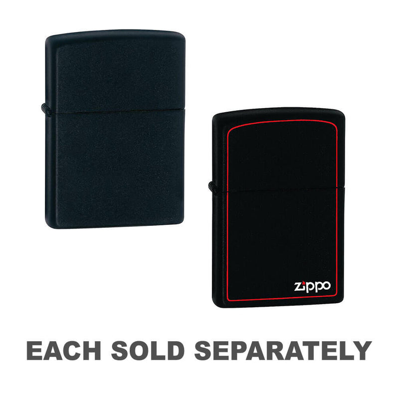 Zippo Matte Finish Lighter (Black)