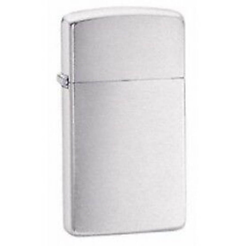 Zippo Brushed Chrome Slim Lighter