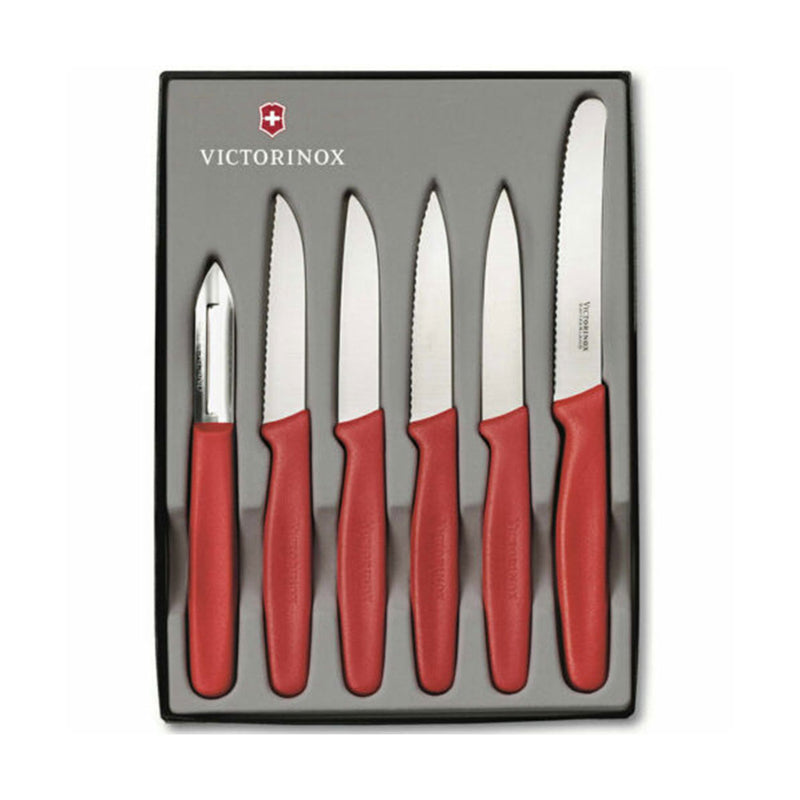 Victorinox Schälmesser-Set mit Nylongriff, 6-teilig