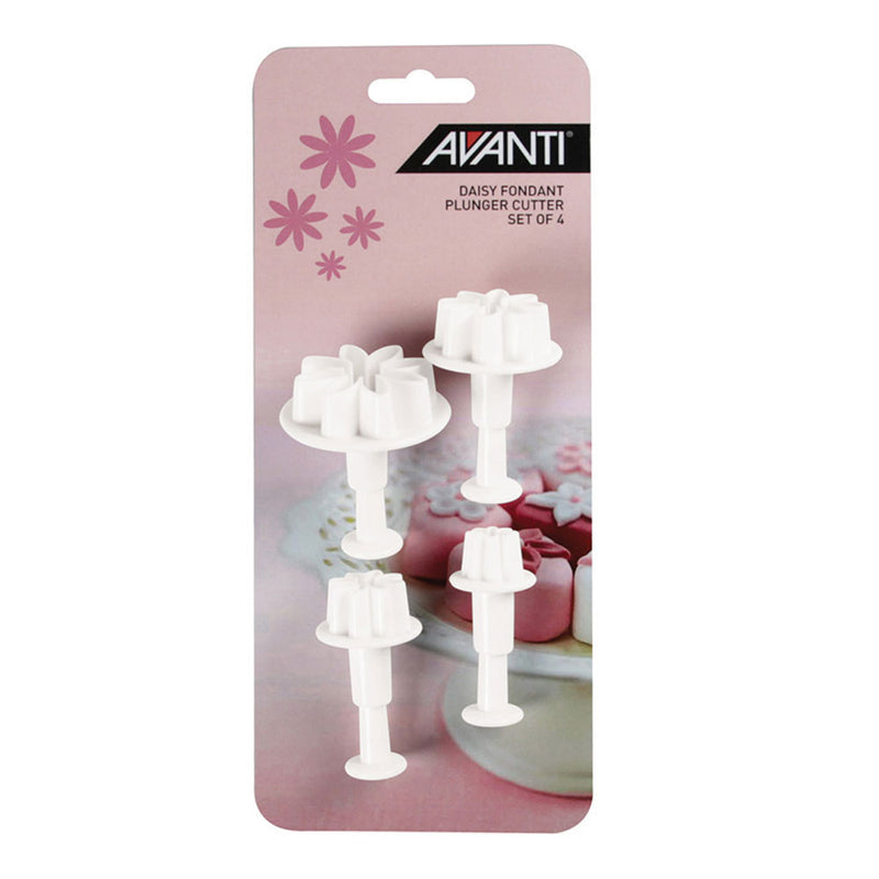 Avanti Fondant Pluger Cut Set (4st)