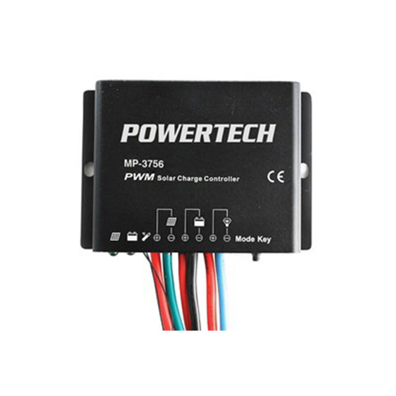 Powertech PWM Solar Charge -ohjain (12 V tai 24 V)