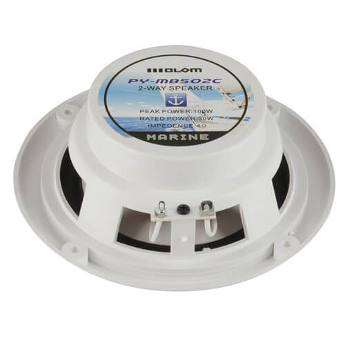 Response Marine Coaxial 2-Way Speakers (White)