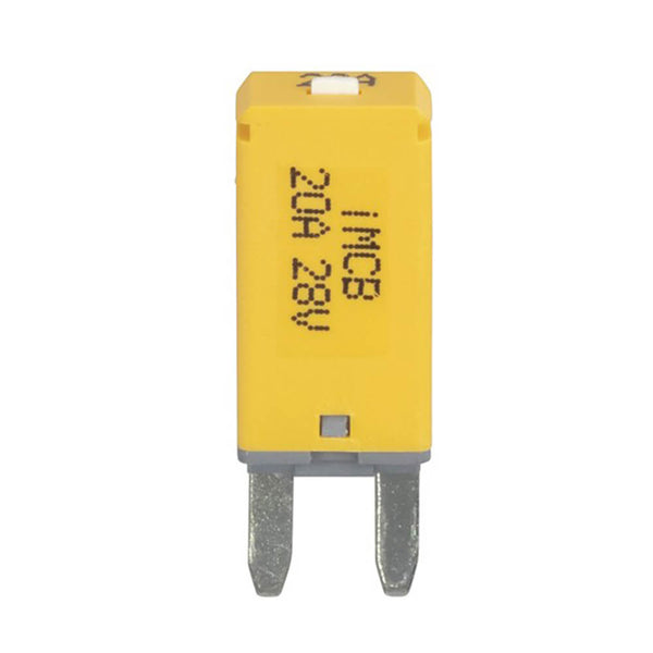 Manual Reset Mini Blade Circuit Breaker (20A)