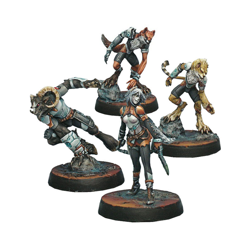 Infinity Nomads Miniatures Bakunin Uberfallkommando