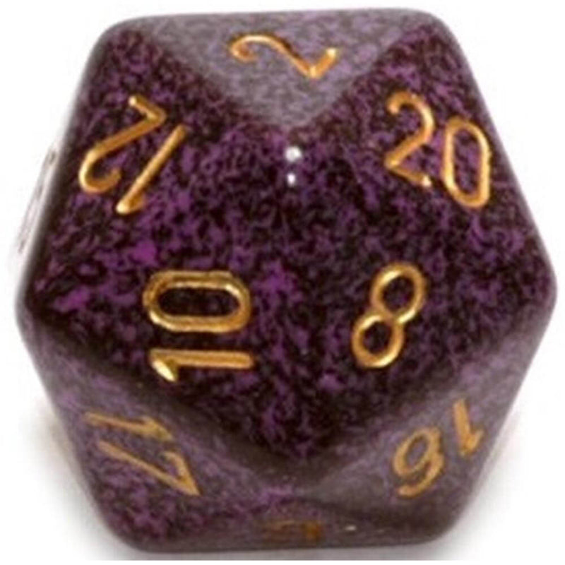 D20 -noppaa pilkkua (34 mm)