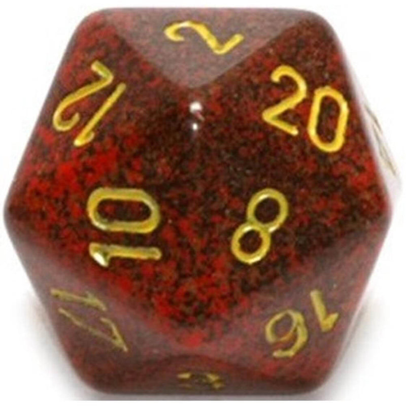 D20 -noppaa pilkkua (34 mm)