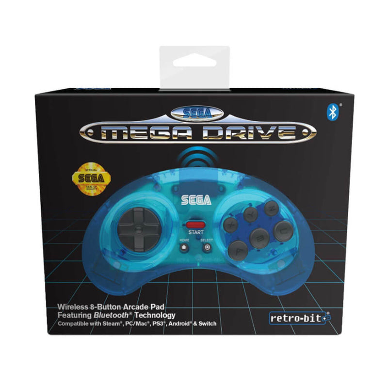 Retro -bitti Sega Mega Drive Bluetooth Arcade Pad