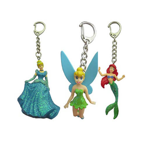 Keyring PVC Figural Disney Princess