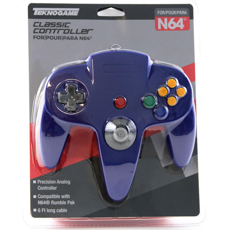 Ohjain yhteensopiva Nintendo 64: n kanssa