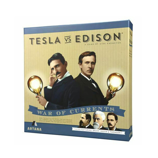 Tesla vs Edison War of Currents Board Game