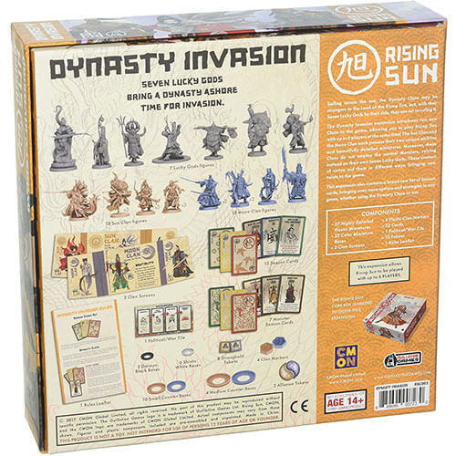 Rising Sun Dynasty Invasion Expansion Game