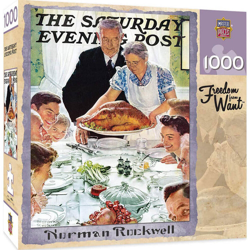 Das 1000-Teile-Puzzle der Saturday Evening Post