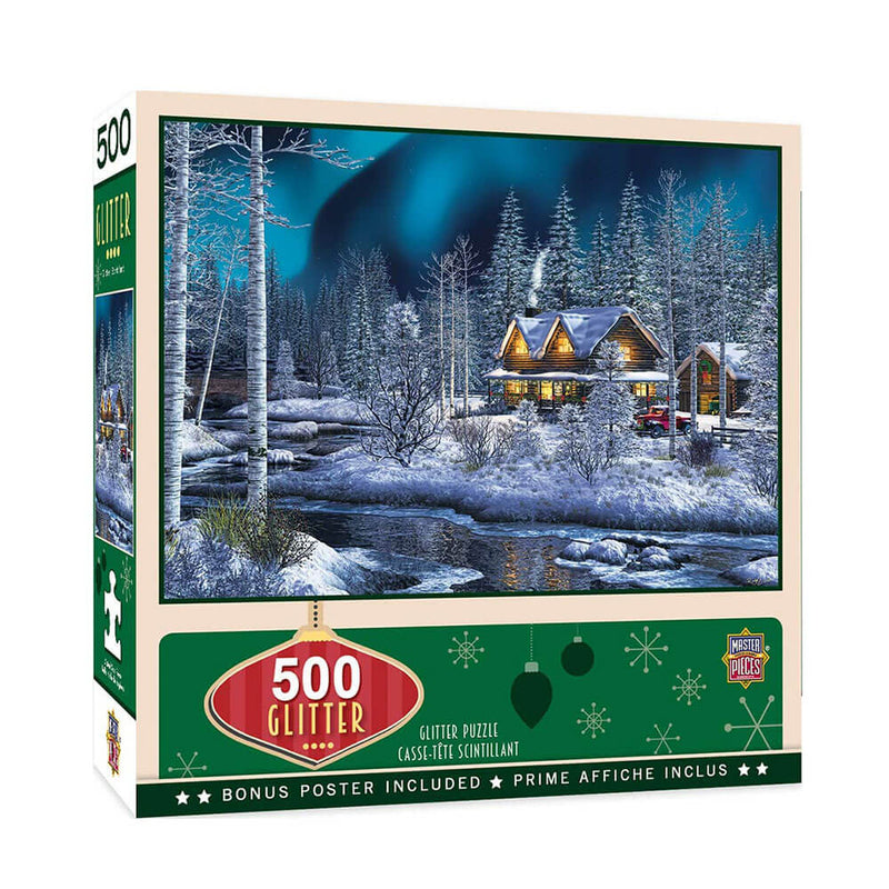 MP Holiday Glitter Puzzle (500 Teile)