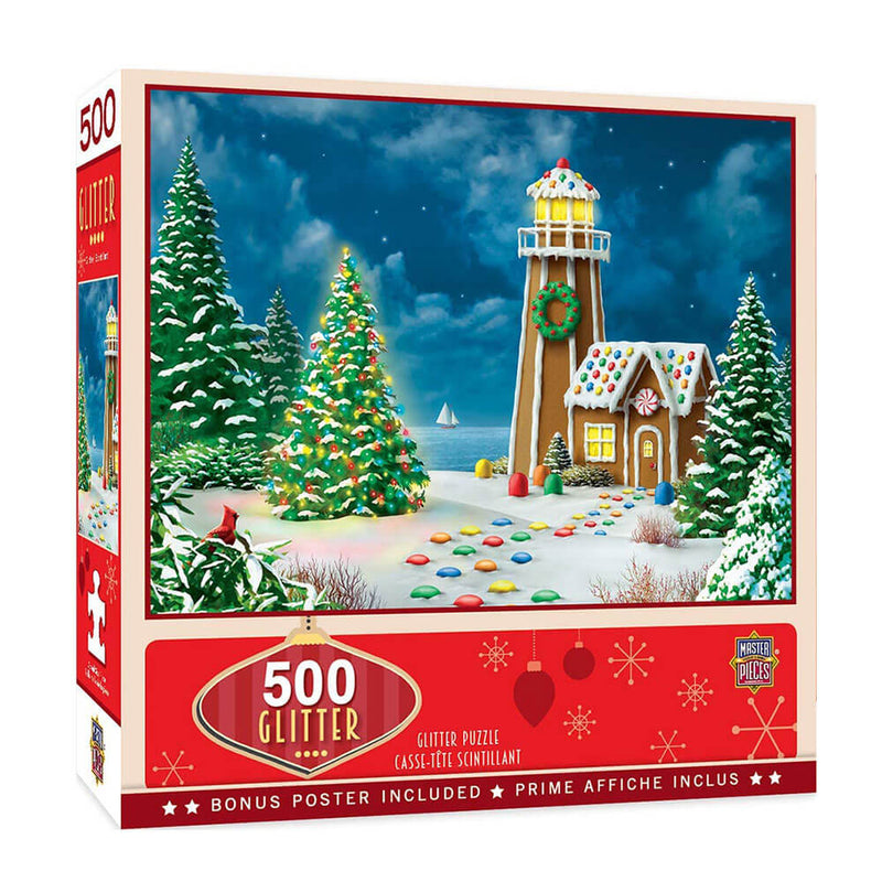 MP Holiday Glitter Puzzle (500 Teile)