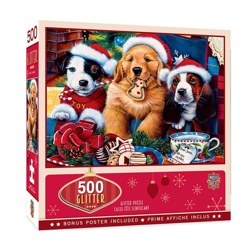 MP Holiday Glitter Puzzle (500 Teile)