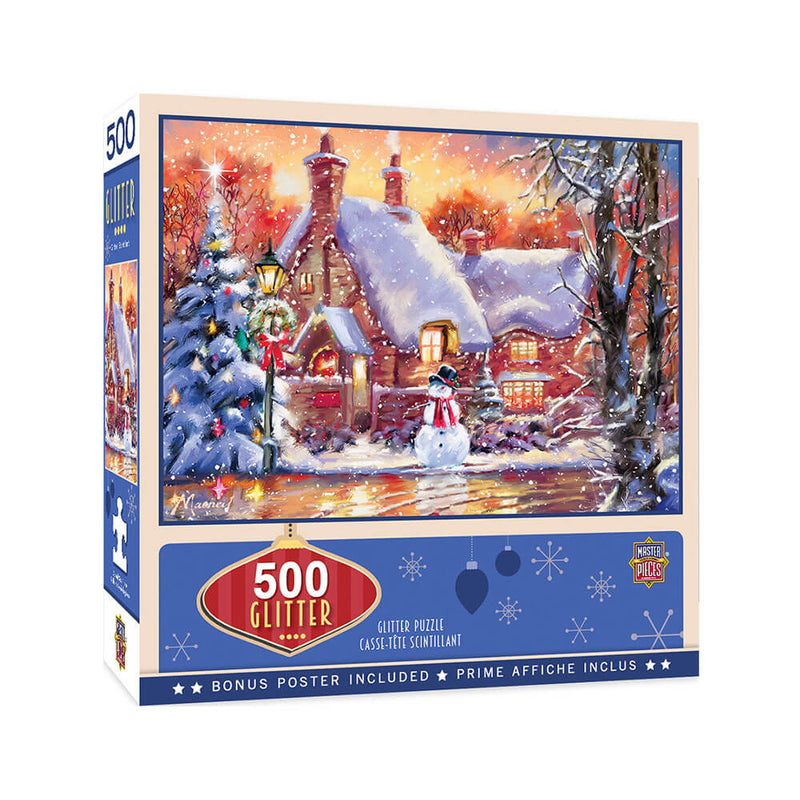 MP Holiday Glitter Puzzle (500 Teile)