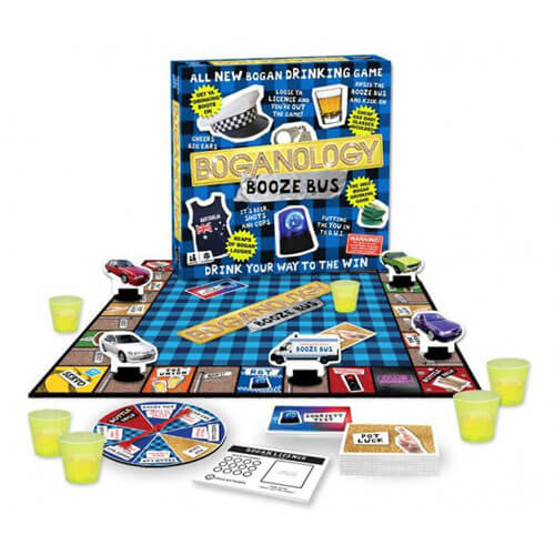 Boganology Booze Bus Board Game