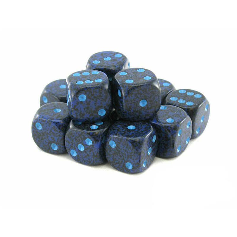 D6 Dice pilkkasi 16 mm (12 noppaa)