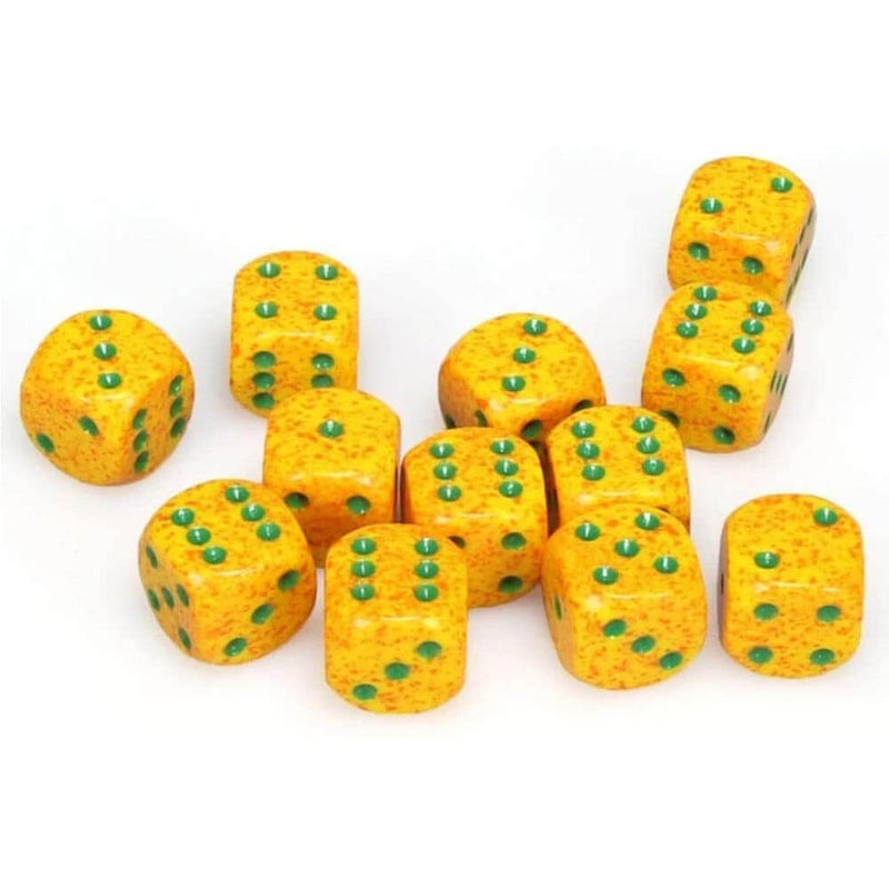 D6 Dice pilkkasi 16 mm (12 noppaa)