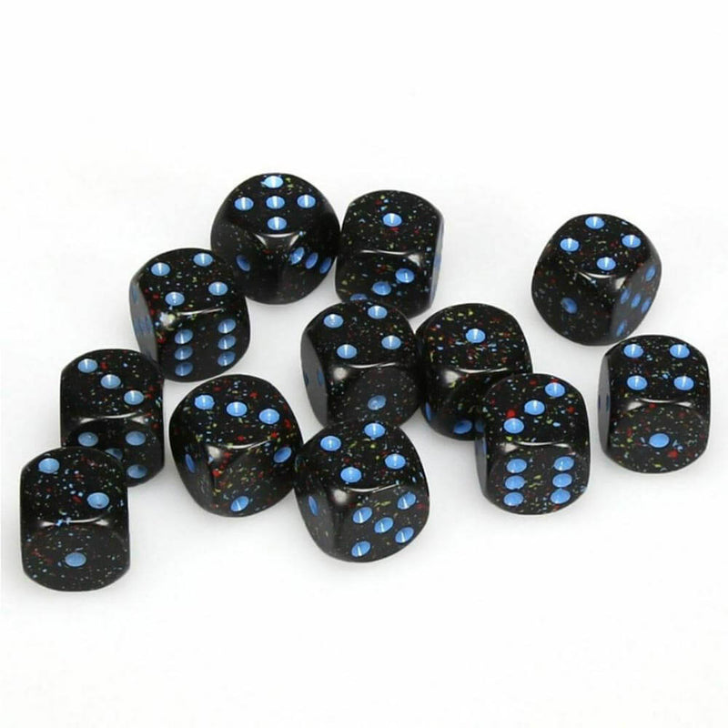 D6 Dice pilkkasi 16 mm (12 noppaa)