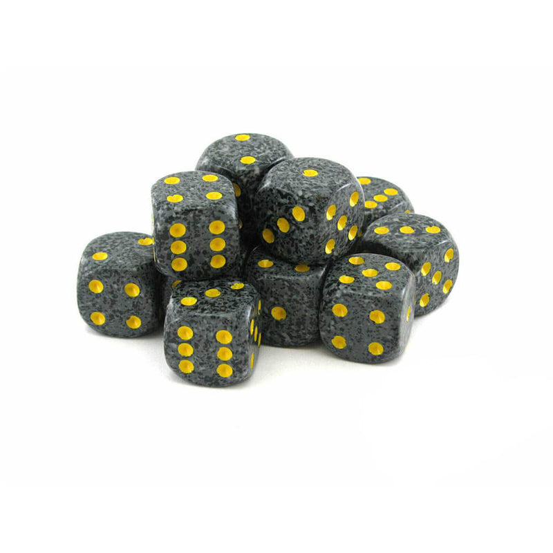 D6 Dice pilkkasi 16 mm (12 noppaa)