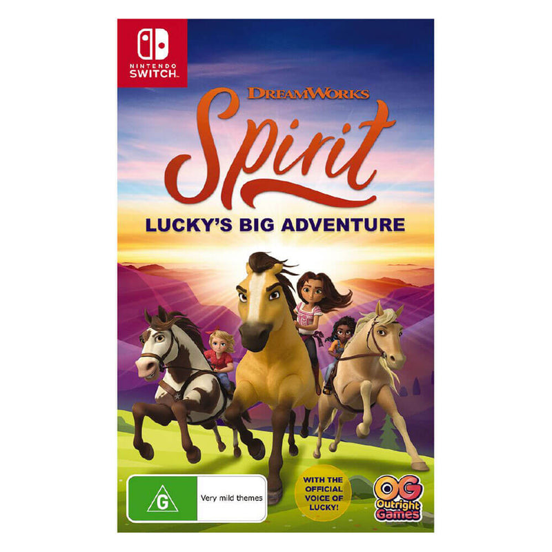 DreamWorks Spirit Lucky's Big Adventure -videopeli