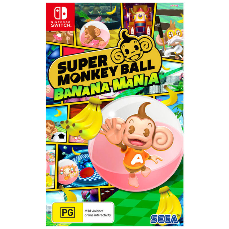 Super Monkey Ball Banaani Mania Launch Edition -peli