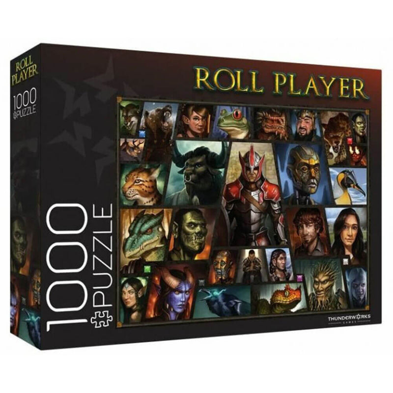 Roll Player Board Game 1000pc Puzzle -sarja