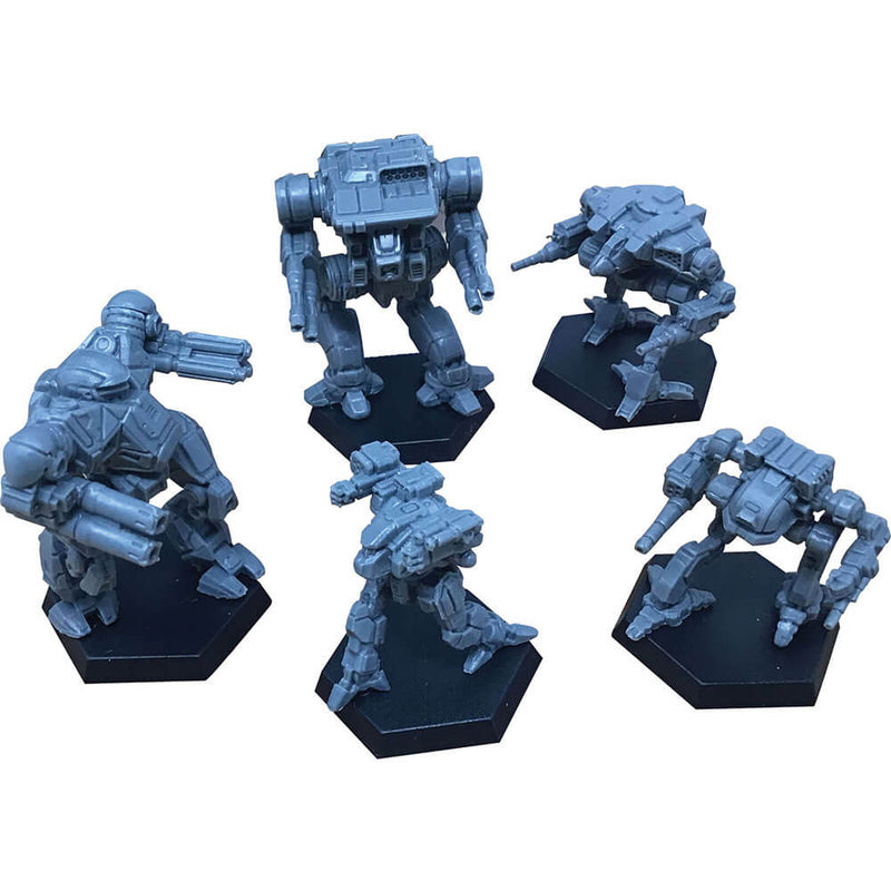 Battletech RPG Five Miniature -kokoelma