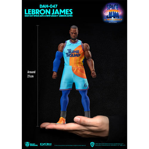 BK Dynamic Action Heroes Lebron James Space Jam Figure