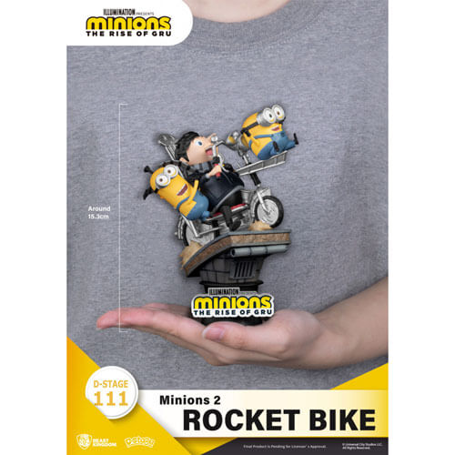 Beast Kingdom D-Stage Rocket Bike Minions Figure