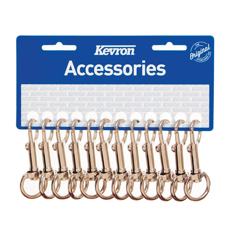 Kevron J Clips Metal (12PK)