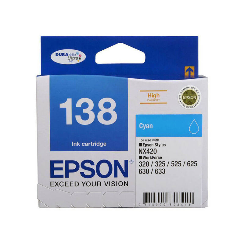 Epson High Saanto Inkjet -patruuna T138